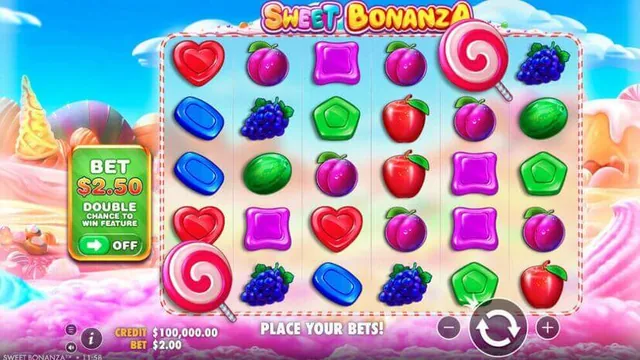 Sweet Bonanza slot screenshot - Betrix